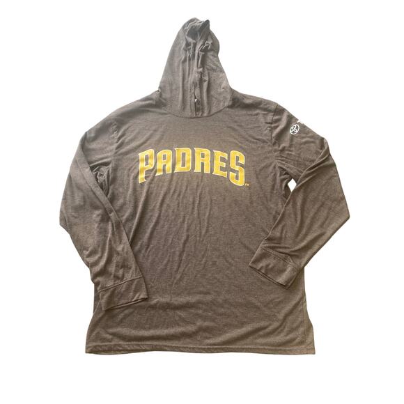 Unisex San Diego Padres Long Sleeve T-Shirt Hoodie size XL - Picture 1 of 2